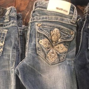Girls jeans kids size 7